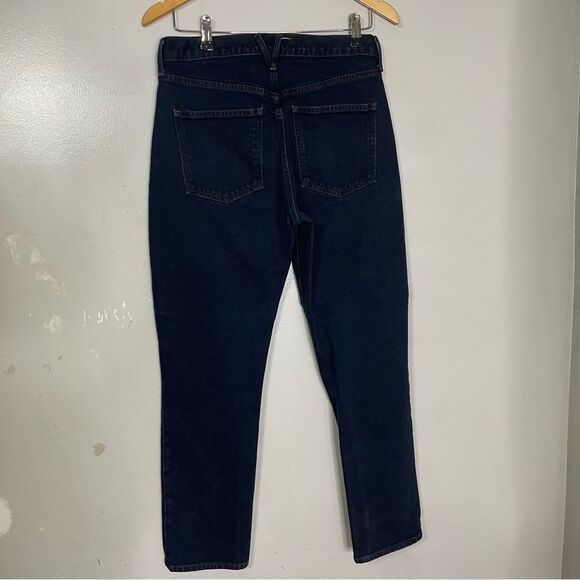 Veronica Beard Ryleigh Dark Night Slim Straight High Rise Sz 27 4 - Picture 3 of 10